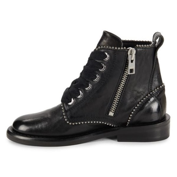 Zadig & Voltaire Studded Leather Boots - Picture 3 of 7